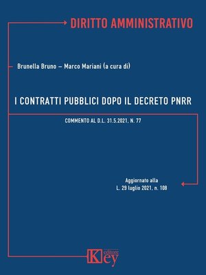cover image of I contratti pubblici dopo il decreto PNRR